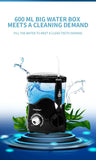 600ML High-Frequency Pulse Water Flosser – Oral Irrigator with 7 Heads for Teeth Whitening & Tartar Removal