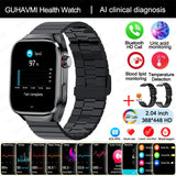 2025 Uric Acid & Blood Fat Smartwatch – ECG+PPG, Pulse, Blood Pressure, Bluetooth Call & Sports Fitness Health Tracker