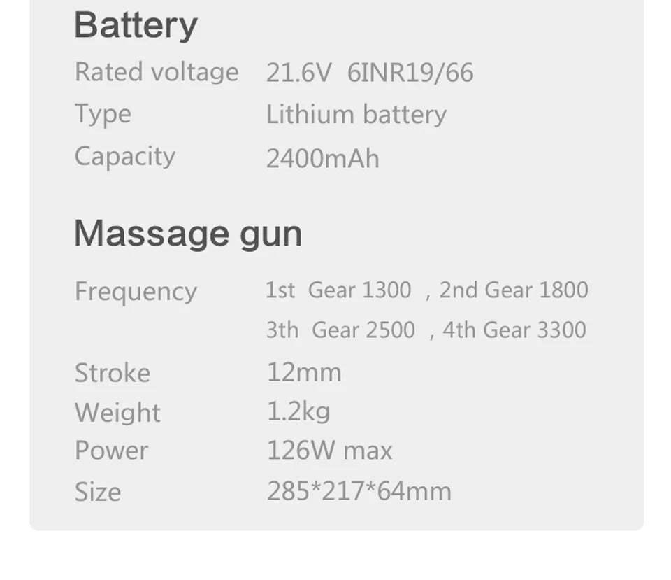 BOOSTER Pro 3 Massage Gun – Deep Tissue Muscle Stimulator & Body Massager