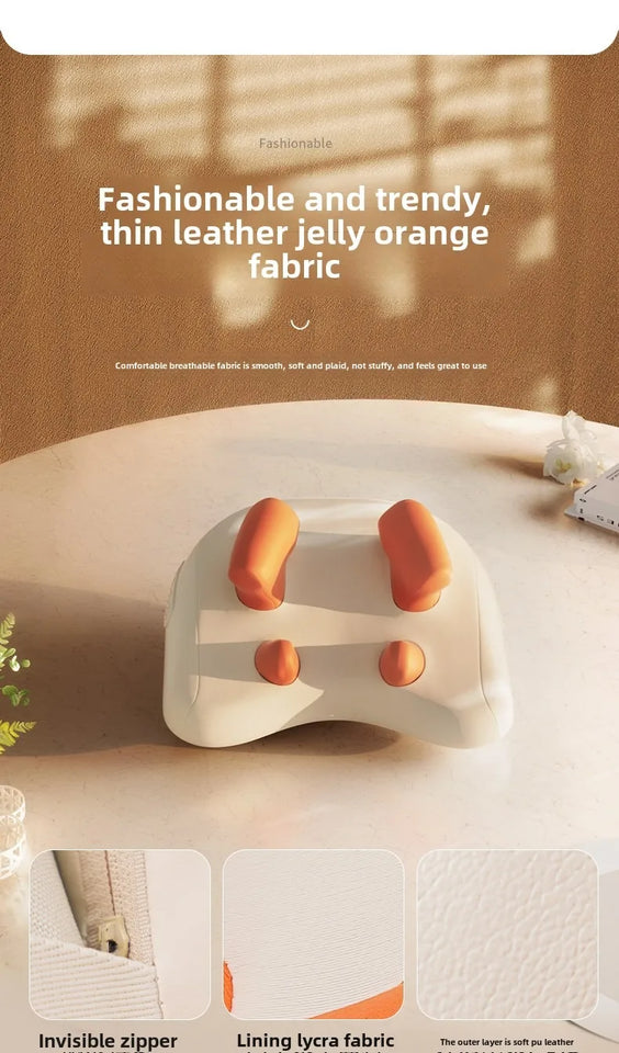 Trapezius Electric Massage Pillow For Neck and Shoulder Wireless Car And Home Massager Heat Waist Leg Cervical Shiatsu Kneading