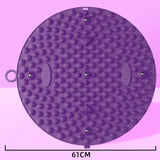 Foot Yoga Acupressure Massage Board – Round Exercise Pad for Muscle Relaxation & Meridian Therapy