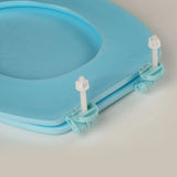 Round Soft-Close Toilet Seat – Comfortable Cushion Bathroom Replacement for Standard Toilets