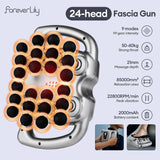 24-Head Fascia Massage Gun – 99 Speed High-Frequency Percussion Massager