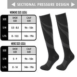 Men’s Compression Socks – Sports, Running, Nursing & Hiking Support Socks for Varicose Veins and Circulation