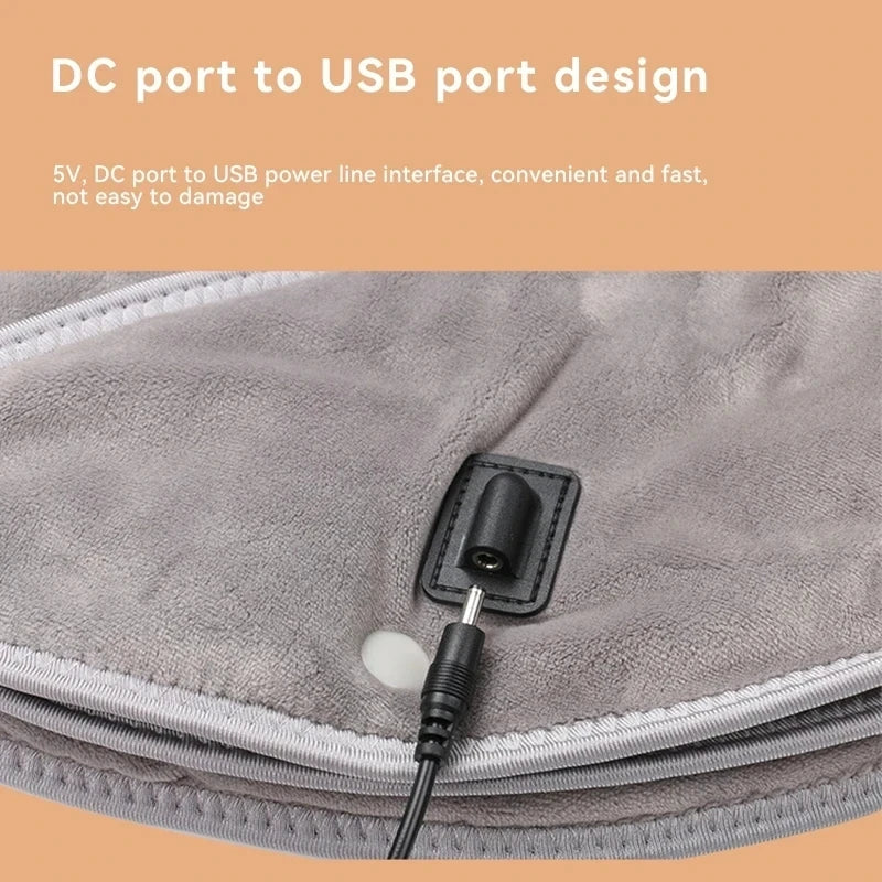 Electric Heating Neck & Shoulder Massager – Vibration and Infrared Therapy Pad for Pain Relief