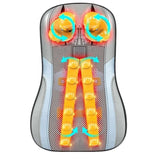 JAIYORL Shiatsu Neck Massage Pillow Electric Cushion Back Massager Deep with Heat Tissue Kneading for Shoulder Relax Muscles