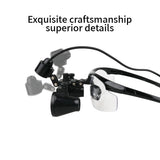 Dental Surgical Loupes 2.5X/3.5X with LED Light – Medical Magnifying Glasses for Dentistry & Surgery