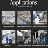 BR-9C-XR-3 Pro 2-in-1 Handheld Digital Display Electromagnetic Radiation Nuclear Detector EMF Geiger Counter Accurate Tester