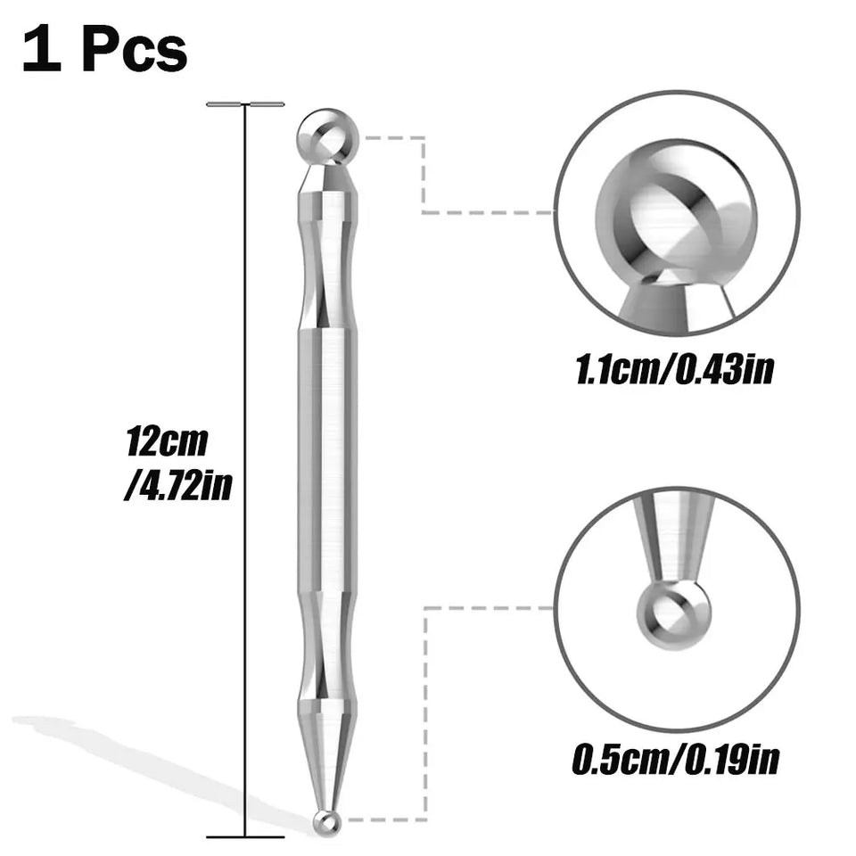 1/4/7 Pcs Great Stainless Steel Gua Sha Scraping Massage Tool Set for Back, Legs, Arms, Neck, Shoulder and Whole Body Acupoints