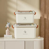 Large Capacity Portable First Aid Kit with Multi-layer Medicine Storage – Family Emergency Medical Box