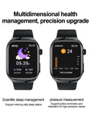 2025 Uric Acid & Blood Fat Smartwatch – ECG+PPG, Pulse, Blood Pressure, Bluetooth Call & Sports Fitness Health Tracker