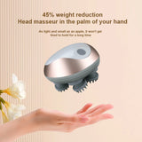 Mini Head Massage Machine Silicone Scalp Magnetic Suction Charging Silicone Shoulder Multifunctional Kneading Vibration Head Spa
