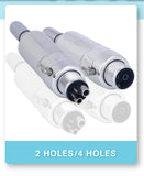 AZDENT Dental Low-Speed Contra Angle Handpiece – Latch Type, Fits E-Type Air Motors