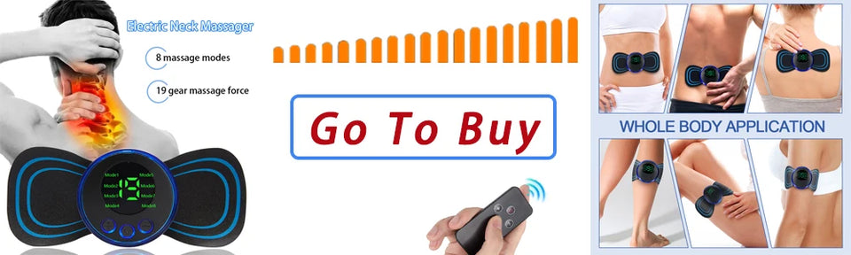 Electric EMS Foot Massager Pad Relief Pain Relax Feet Acupoints Massage Mat Shock Muscle Stimulation Improve Blood Circulation