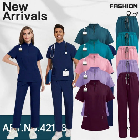 Unisex CNurse Hospital Sweatshirt & Nursing Pants Set