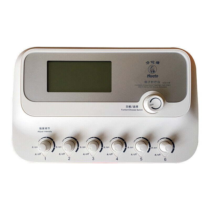 Hwato SDZ III Electro Low-Frequency Acupuncture Stimulator 6 Channels Acupuncture Needle Treatment for Nerve and Muscle Massage
