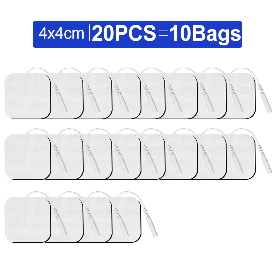 50/20/10pcs Electrode Pads Muscle Stimulator Acupuncture Physiotherapy Patches Tens Machine Conductive Gel Body Massage Pads