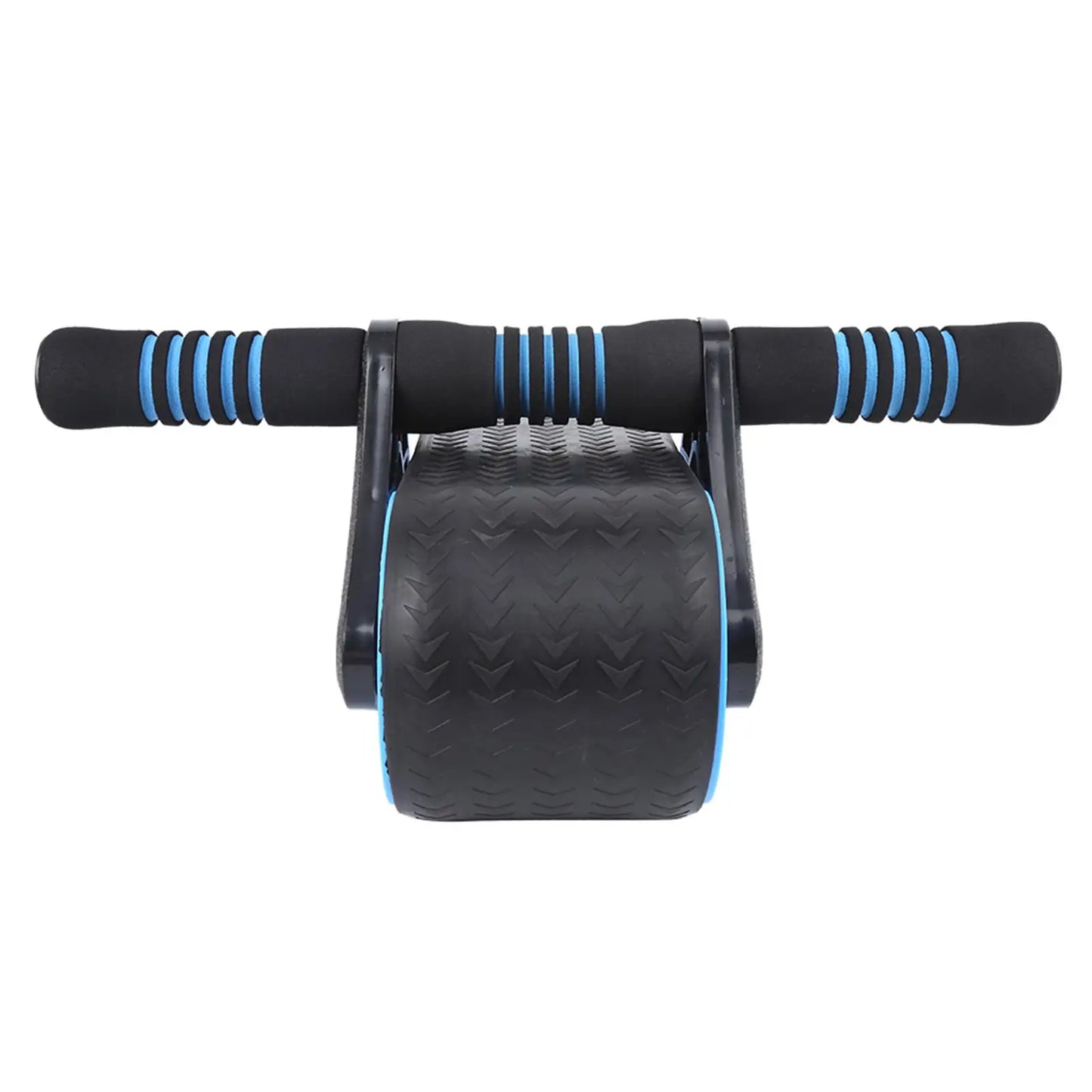 Blue Springback Abdominal Roller Wheel – Silent Core & Push-Up Training Fitness Equipment
