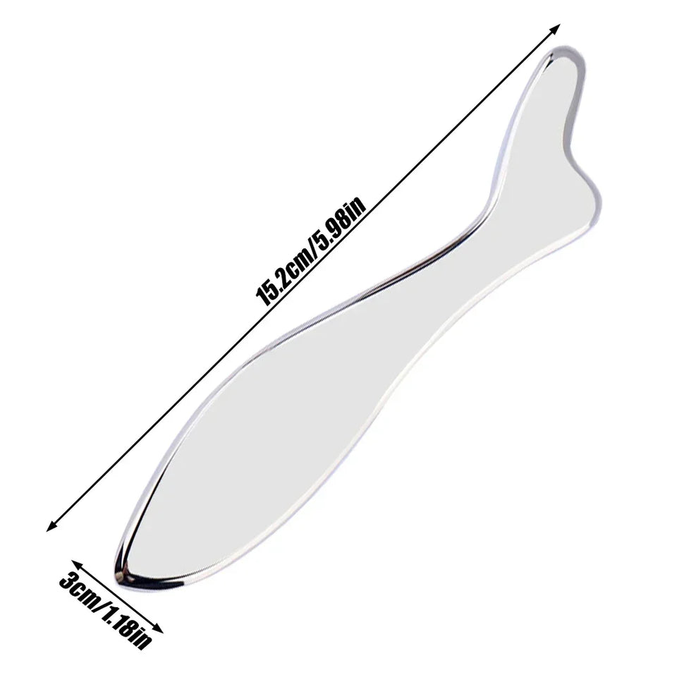 Professional GuaSha Massage Tools Stainless Steel Gua Sha Scraping Massage Tool IASTM Tools Great Soft Tissue Mobilization Tool
