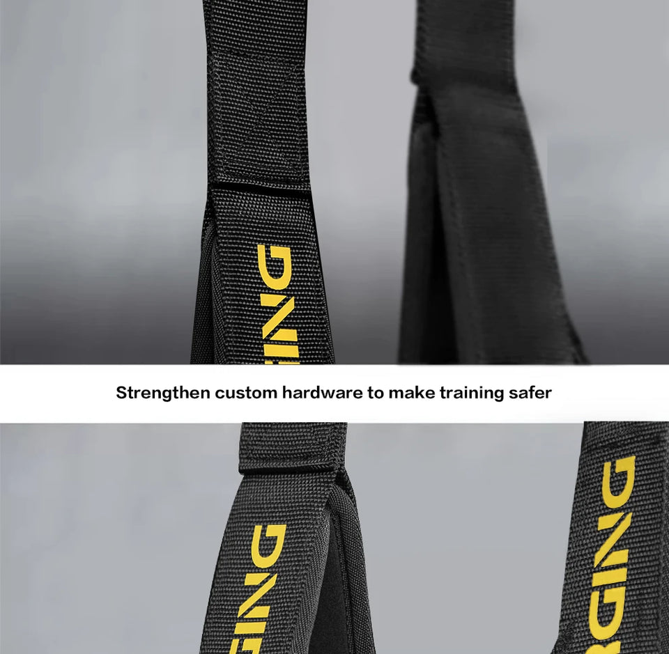1 Pair Abdominal & Leg Muscle Hanging Sling Straps – Pull-Up Training for Horizontal Bars
