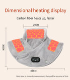 Electric Heating Neck & Shoulder Massager – Vibration and Infrared Therapy Pad for Pain Relief