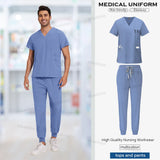 Wholesale Unisex Medical Jogger Scrub Set with Accessories