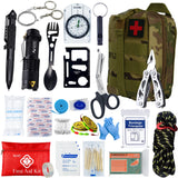Tactical First Aid Kit – Compact IFAK Medical Bag for Car, Camping, Survival & Self-Defense | EDC Emergency Pouch