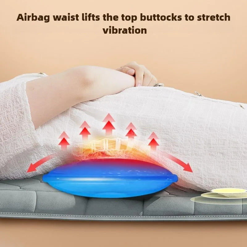 Electric Full Body Massage Mattress with Heat & Airbag Cushion