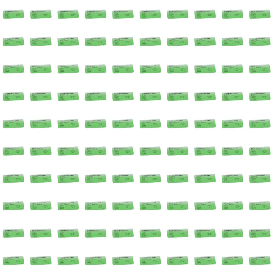 Medical Nylon Monofilament Suture Kits 4/0 – Individually Wrapped Veterinary & Practice Sutures for Training (1–100pcs)