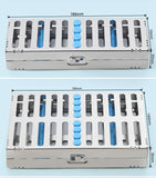 AZDENT Dental Sterilization Rack – Autoclavable Surgical Cassette & Disinfection Tray