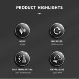 AZDENT Dental Low-Speed Contra Angle Handpiece – Latch Type, Fits E-Type Air Motors