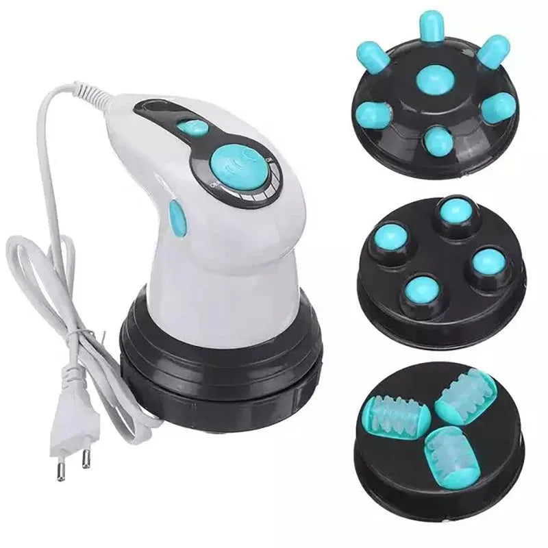 Electric Body Slimming Massager Handheld Infrared Massage Anti Cellulite Massager for Arm Leg Hip Belly Fat Remover Massager