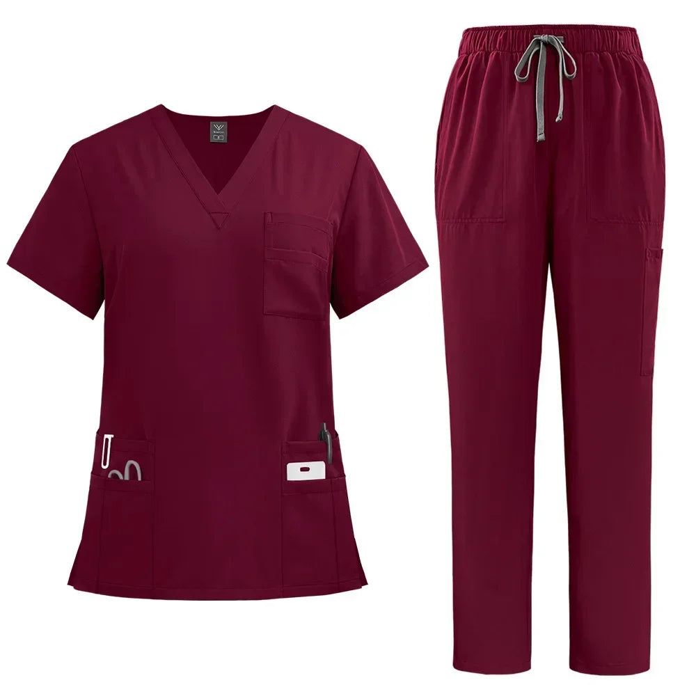 Women’s Scrub Sets with Accessories – Hospital & Spa Workwear