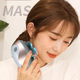 Mini Head Massage Machine Silicone Scalp Magnetic Suction Charging Silicone Shoulder Multifunctional Kneading Vibration Head Spa