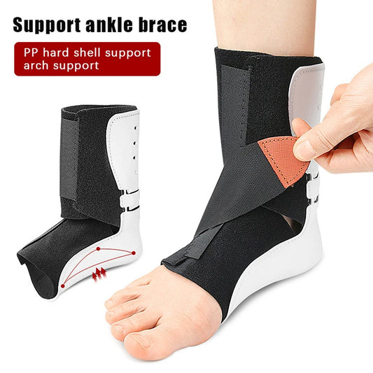 Adjustable Drop Foot Orthosis – Left & Right Ankle Sprain Stabilizer & Foot Protector for Hemiplegia Rehabilitation