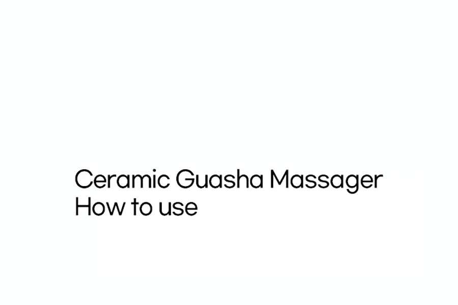 D-tok Skin scraping Gua sha ceramic Korea Gouache scraper tools face massager Face Factory head massager