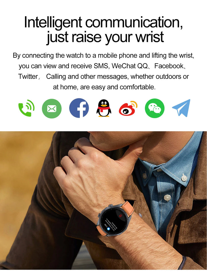 Xiaomi Pulse ECG+PPG Smartwatch 2025 – Blood Lipid, Uric Acid, BP, Body Fat & Sports Health Tracker with Call Function