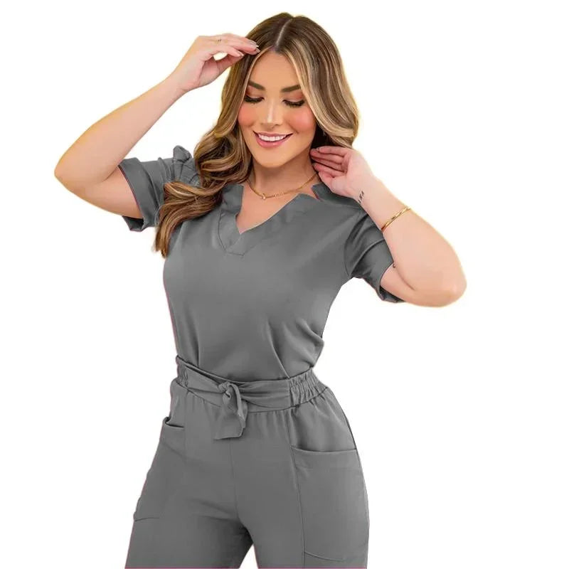 Women’s Surgical & Nursing Scrub Set – Medical & Spa Uniforms