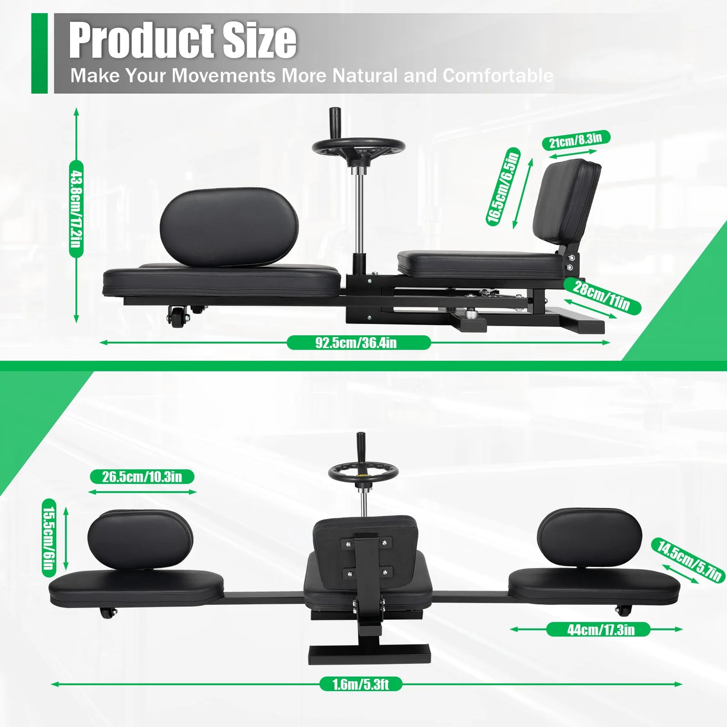 220 lbs Heavy-Duty Pro Leg Stretcher – Yoga & Flexibility Training Machine for Home Gym