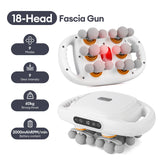 42-Head Fascia Massage Gun – High-Frequency Muscle Massager for Back, Neck, Shoulder & Waist Relief