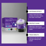 Teeth Restoration Mineral Powder – Purple Whitening Toothpaste for Stain Removal, Fresh Breath & Oral Care