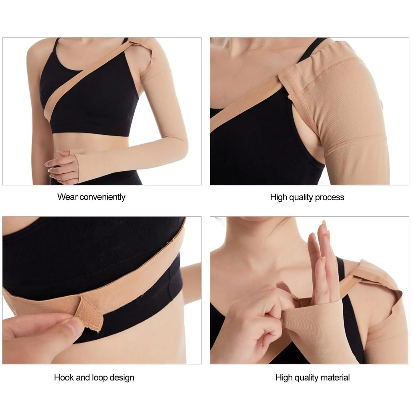 Medical Compression Arm Sleeve – 23-32mmHg Lymphedema Support for Mastectomy & Breast Cancer Recovery